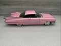 Jada, 1959 Cadillac Deville, Pink, 1:24 Diecast Car W Opening Doors Nice No Box0