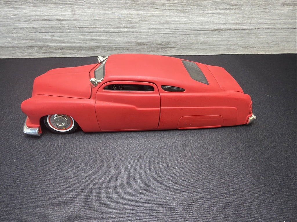 V Rare Jada 1/24 Scale Diecast 1951 Lincoln Mercury  FLAT RED  Old Skool NO BOX7