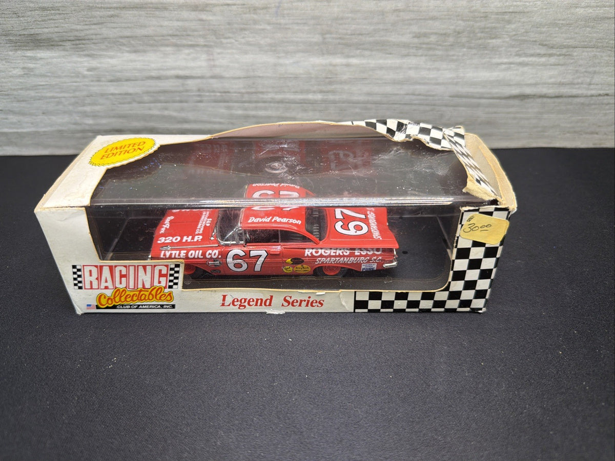 David Pearson #67 Rogers Esso 1959 Nascar Diecast 1 43 by Quartzo. Box Damage0