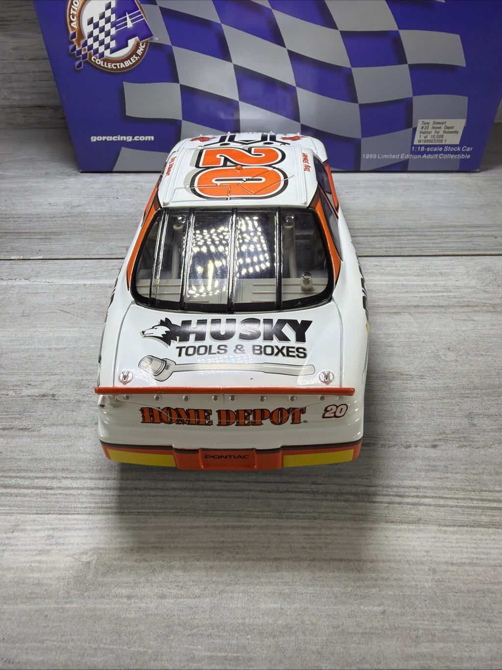 Action 1999 Habitat for Humanity , Home Depot 1:18 Pontiac #20 Tony Stewart  New9
