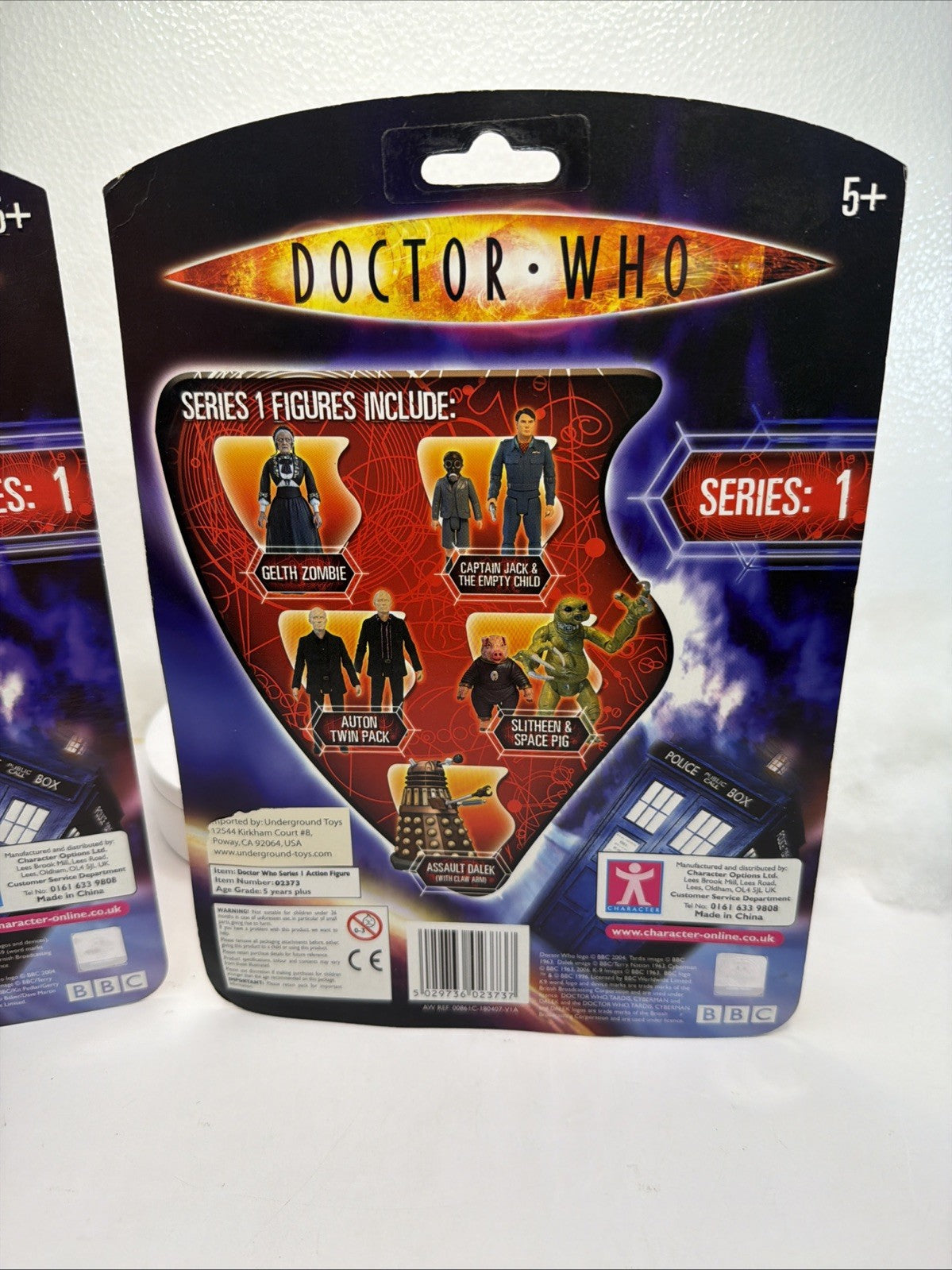Doctor Who Series 1 Gelth Zombie and Sycorax Warrior Action Figure Set of 2 NEW9