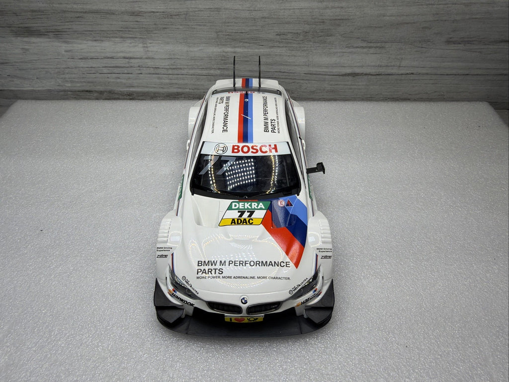 BMW M4 DTM #77 Tomczyk 2015 1:18 Norev BMW M Performance Dealer Model  READ!!!9