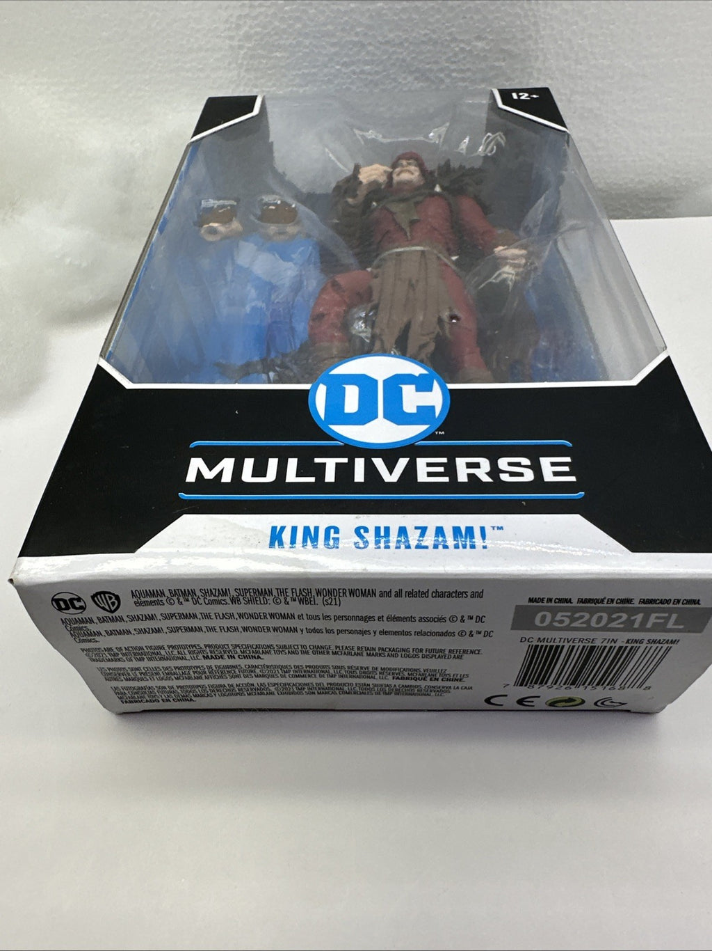 KING SHAZAM McFarlane DC Multiverse 7" Figure New With Tag Damage9