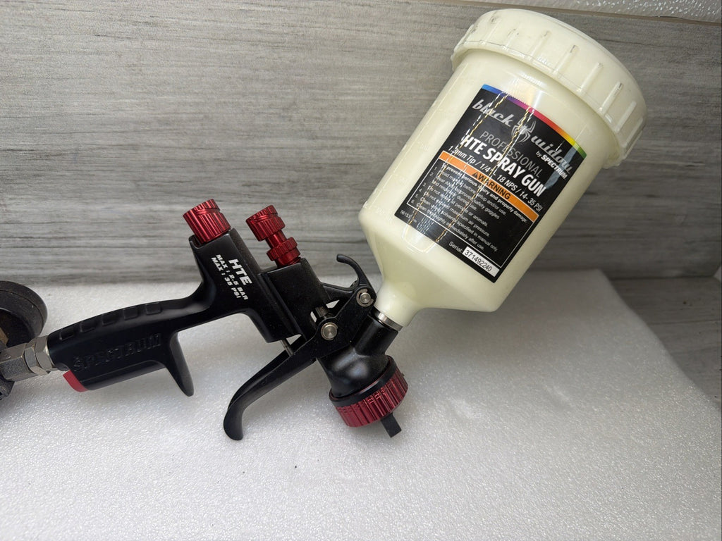 Black Widow by Spectrum Professional HTE Gravity-Feed Spray9