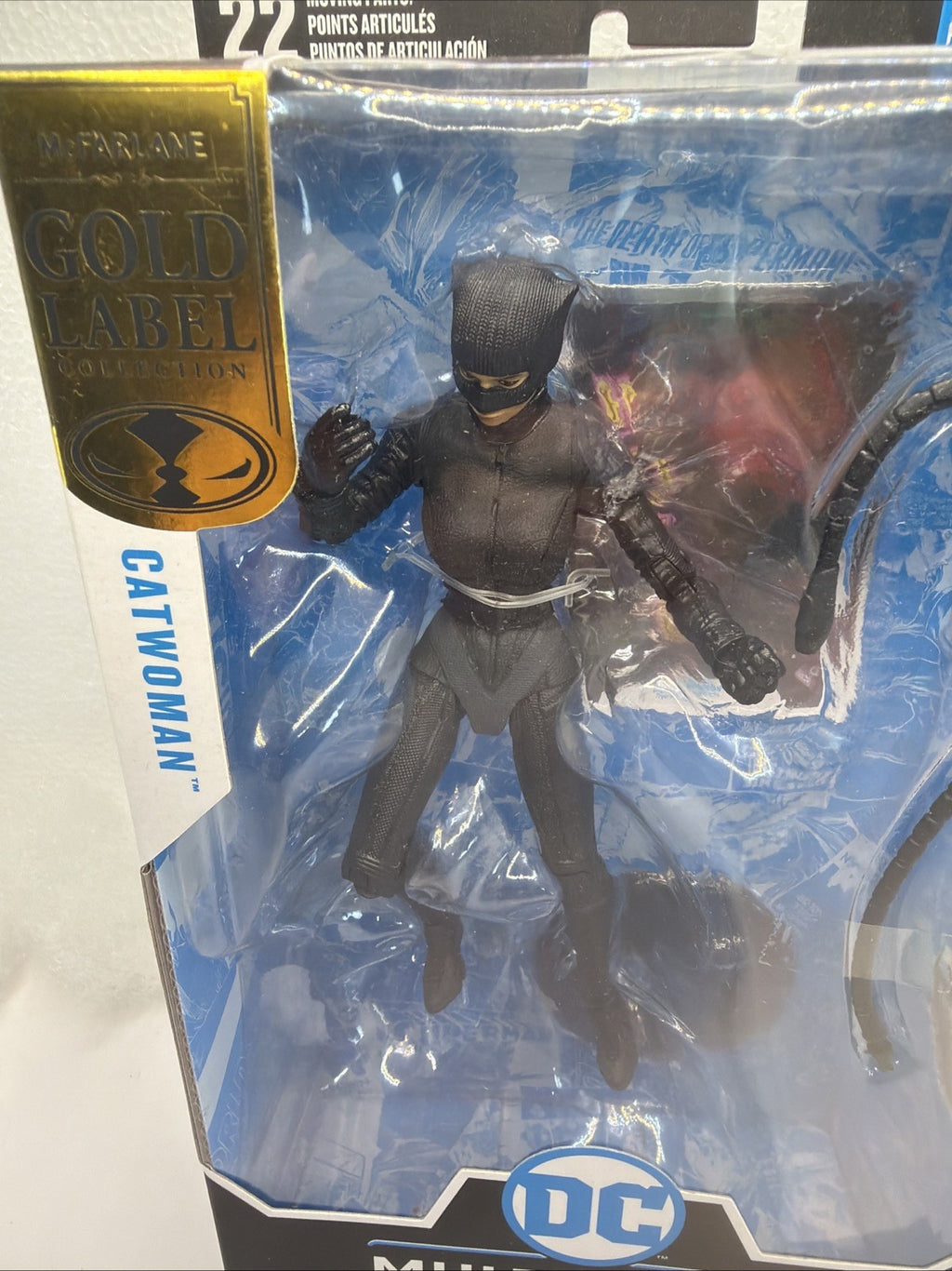 McFarlane Toys Action Figure DC Multiverse CATWOMAN 7" The Batman 2022 GOLD1