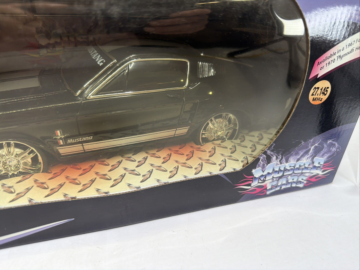 Radio Shack MUSCLE CARS Remote Control Ford 1967 Mustang 1:15 Scale Brand New3