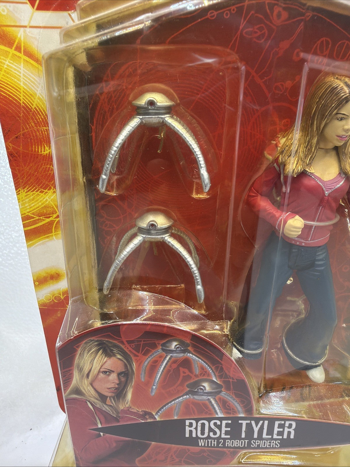 BBC Doctor Who- 10th Doctor- Rose Tyler w/Robot Spiders Action Figure- Series 12