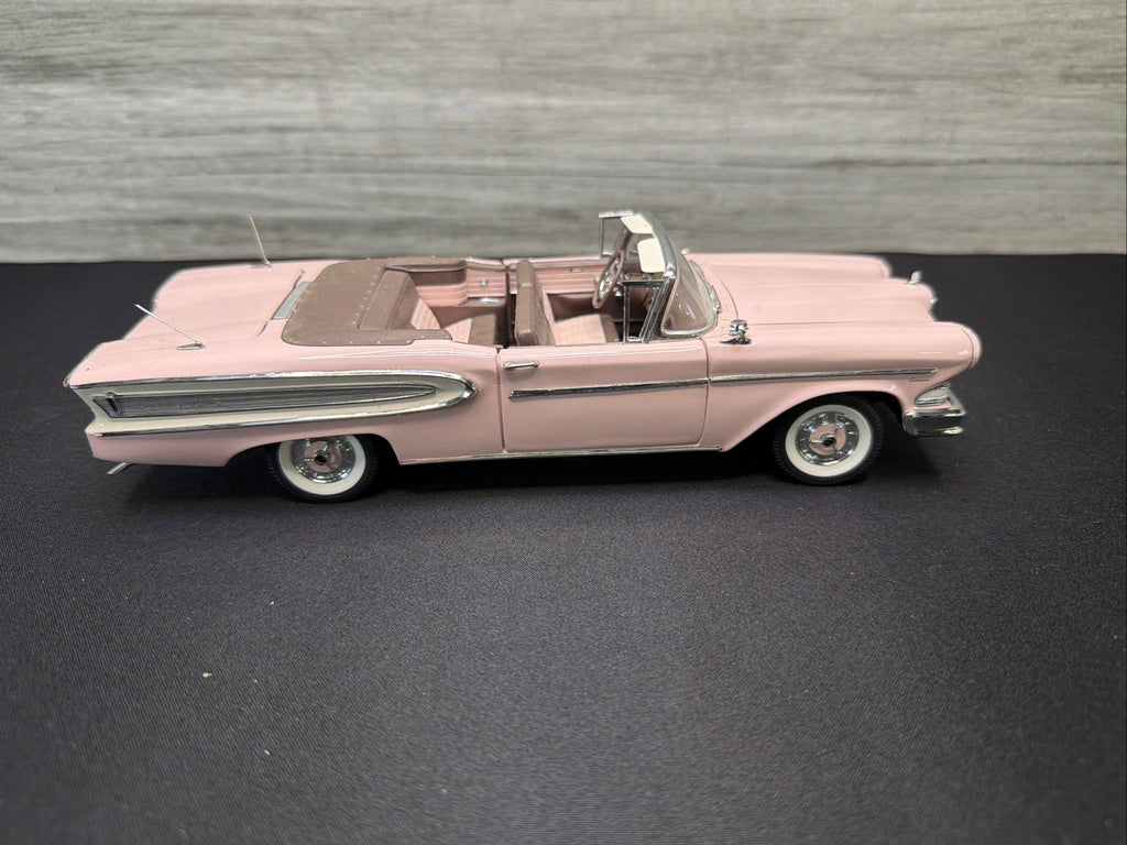 Franklin Mint 1:24 Scale Diecast 1958 Edsel Citation Convertible No Box Read1