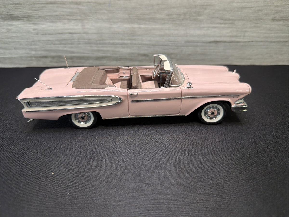 Franklin Mint 1:24 Scale Diecast 1958 Edsel Citation Convertible No Box Read1