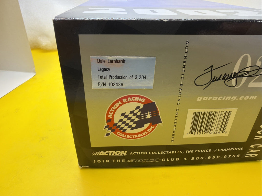 ACTION Dale Earnhardt Sr legacy 1/18 Monte Carlo 2002  NEW LTD EDITION VERY RARE18
