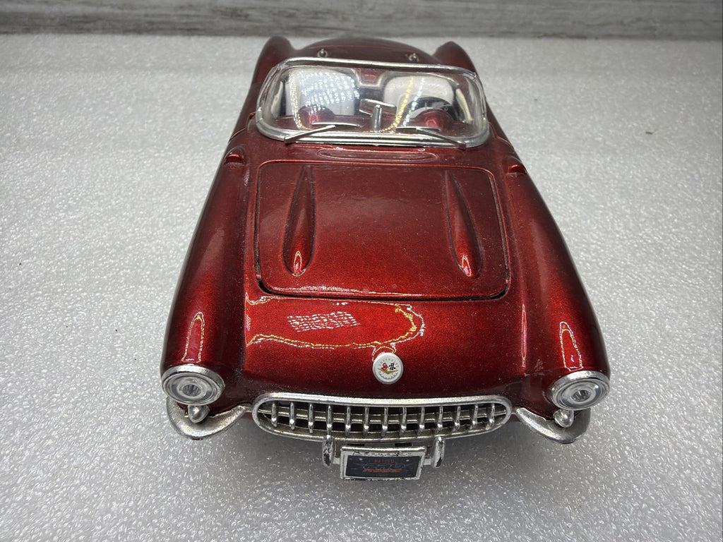 MAISTO Pro Rodz 1:24 SCALE 1957 CORVETTE CONVERTIBLE RED Chevrolet NO BOX4
