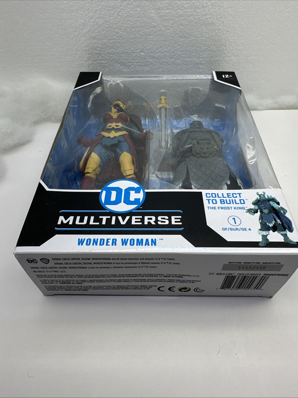 McFarlane Endless Winter Wonder Woman * BAF Frost King 7 Inch Figure Fac Sealed 8