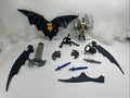 Used Vintage Batman Kenner figures lot Wings Missiles Etc 1990’s Characters Used0