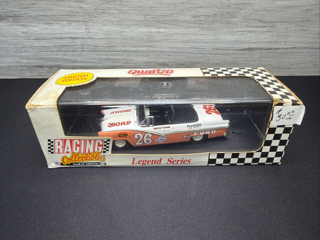 Curtis Turner #26 Ford Convertable Quartzo Legend Series Nascar Diecast 1/43rd0