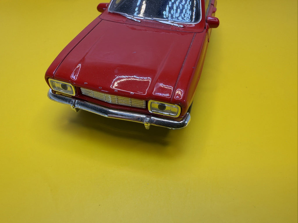Welly 1969 Ford Capri Red 1:34 1:39 Scales 4.5 Inch Diecast Model No Box9
