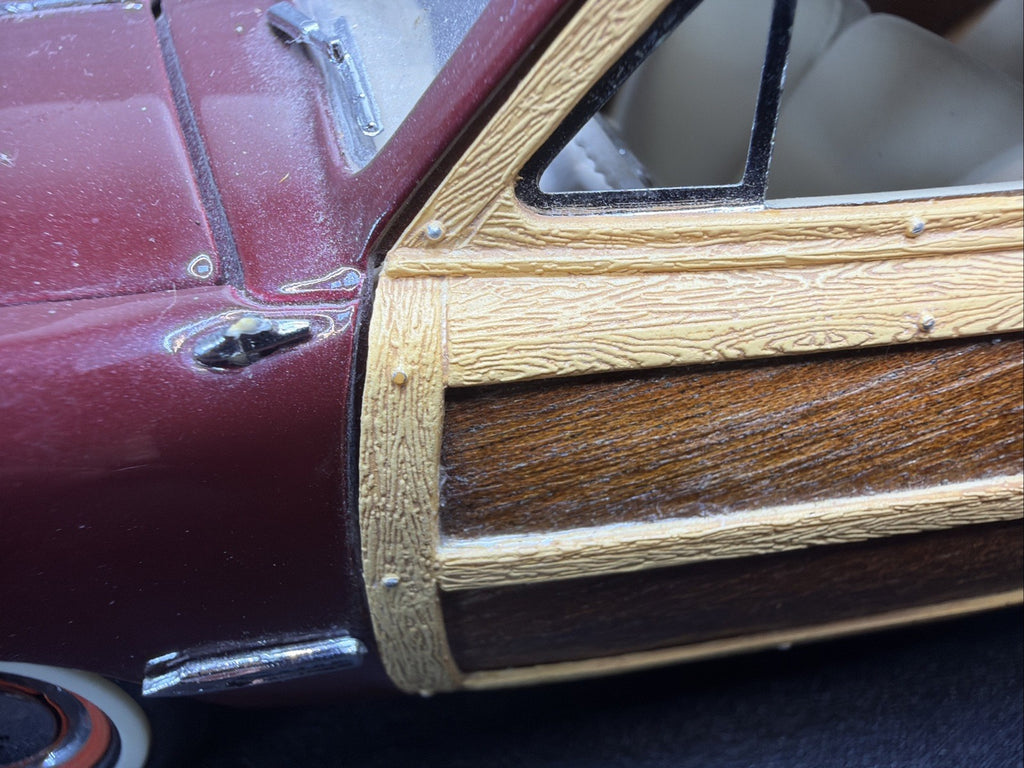 Damaged Franklin Mint Woody Wagon Ford 1949 Acceptable Condition6