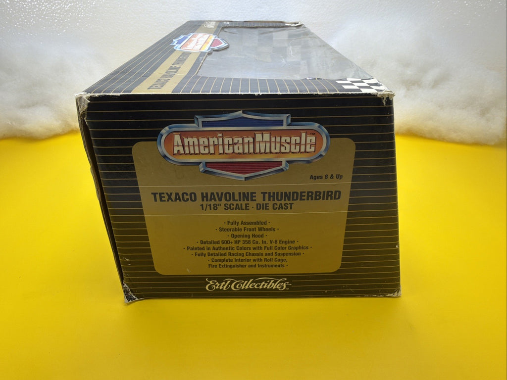 Davey Allison Havoline Thunderbird 1/18 Ertl American Muscle 1990 New Rare.6