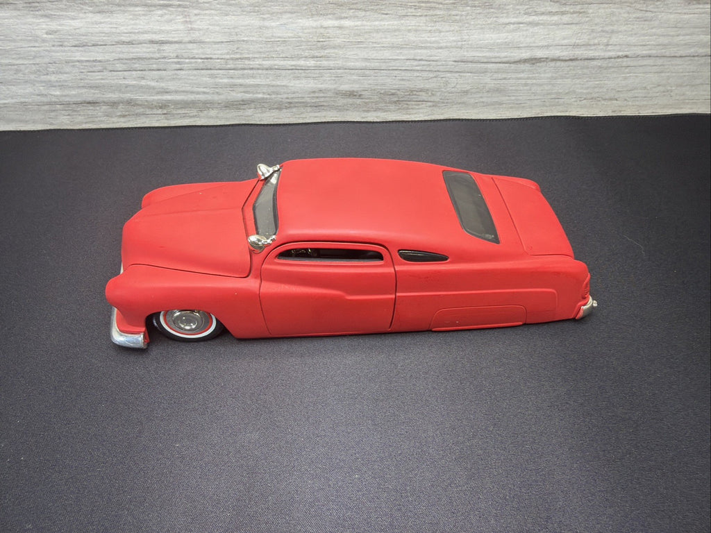 V Rare Jada 1/24 Scale Diecast 1951 Lincoln Mercury  FLAT RED  Old Skool NO BOX8