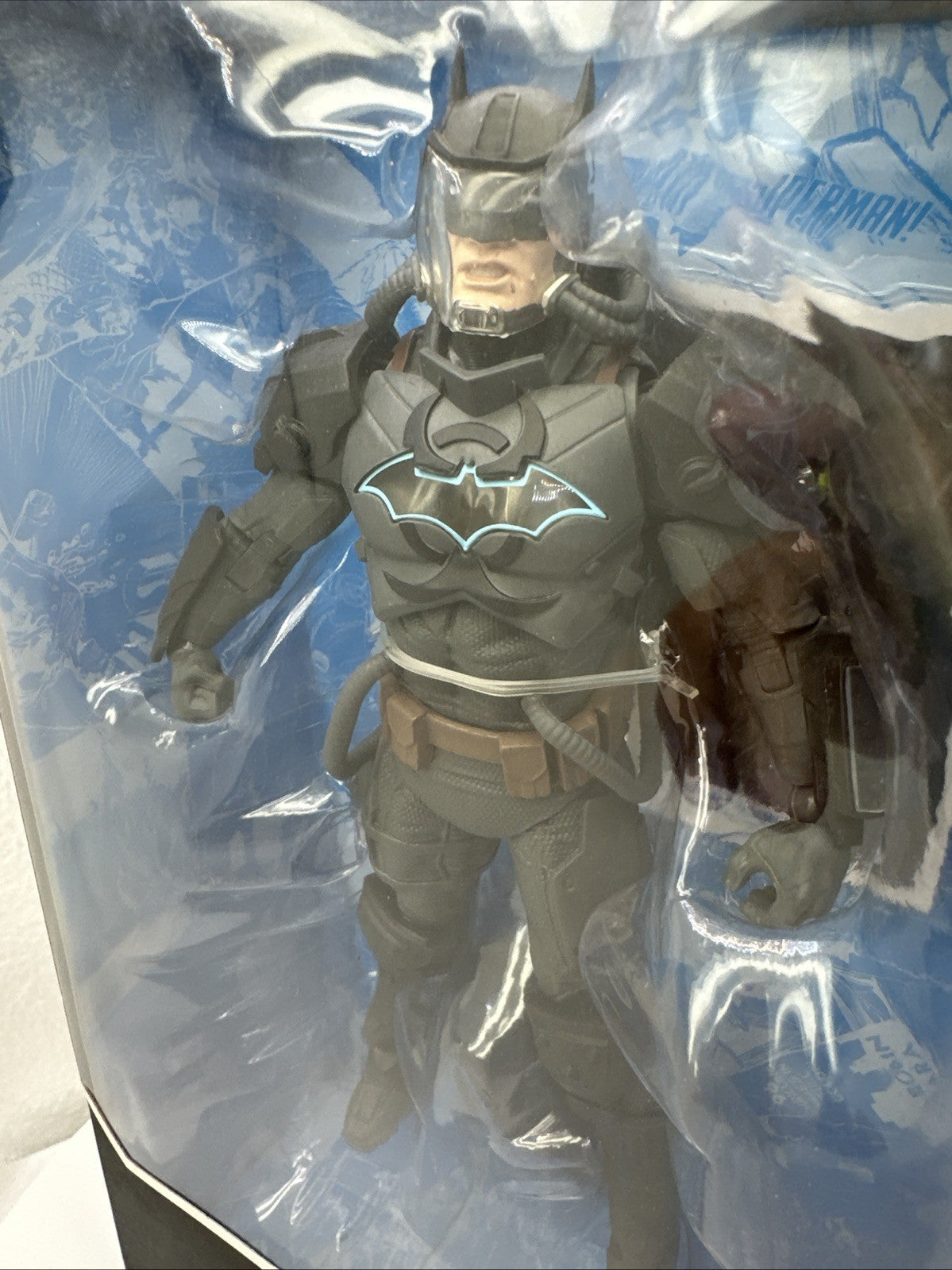Batman Hazmat Suit DC Multiverse Mcfarlane Toys 7" Action Figure New Sealed2