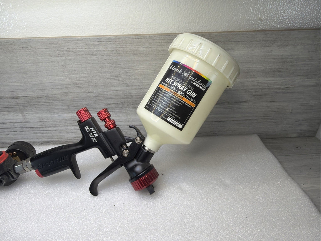 Black Widow by Spectrum Professional HTE Gravity-Feed Spray5