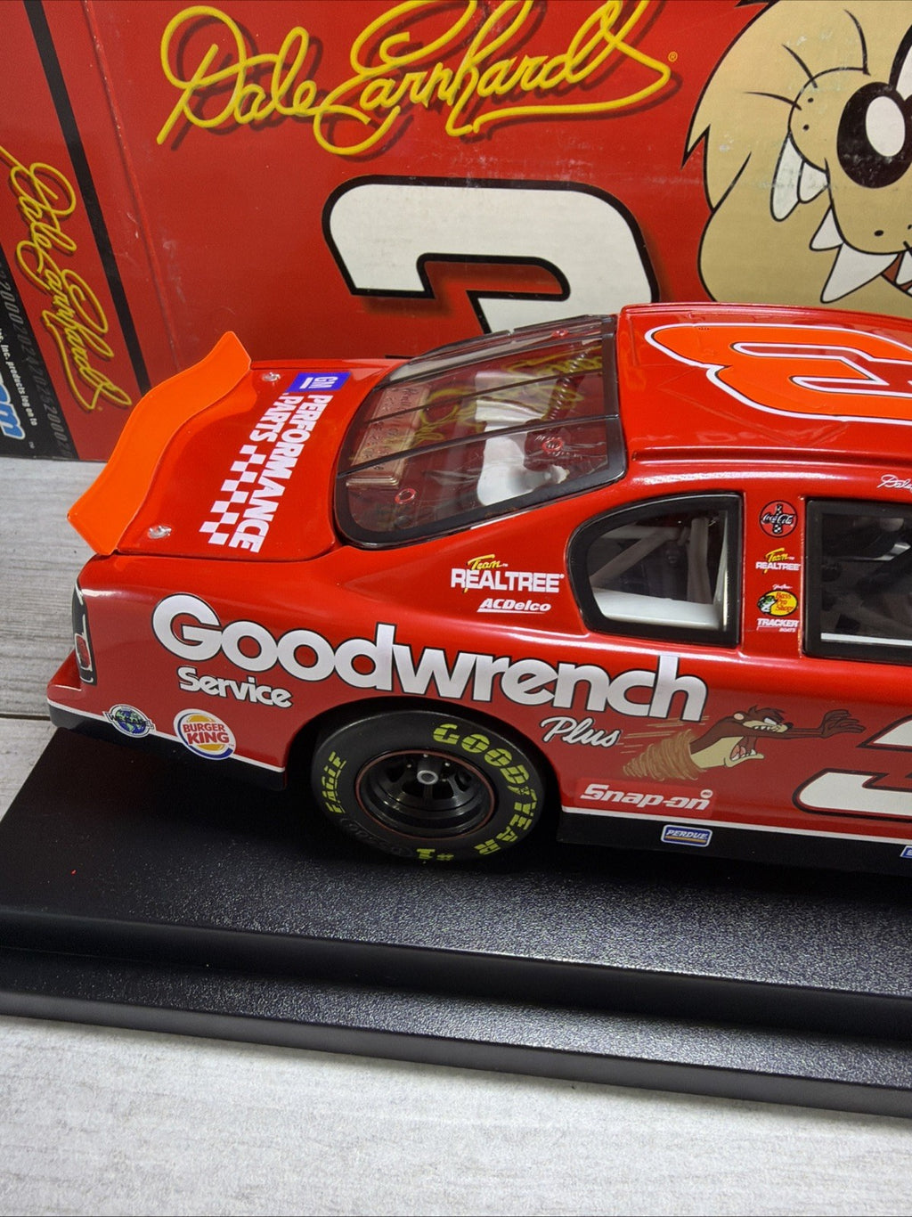 Dale Earnhardt #3 GM Goodwrench TAZ NO BULL Revell 1/18 Nascar Diecast NICE8