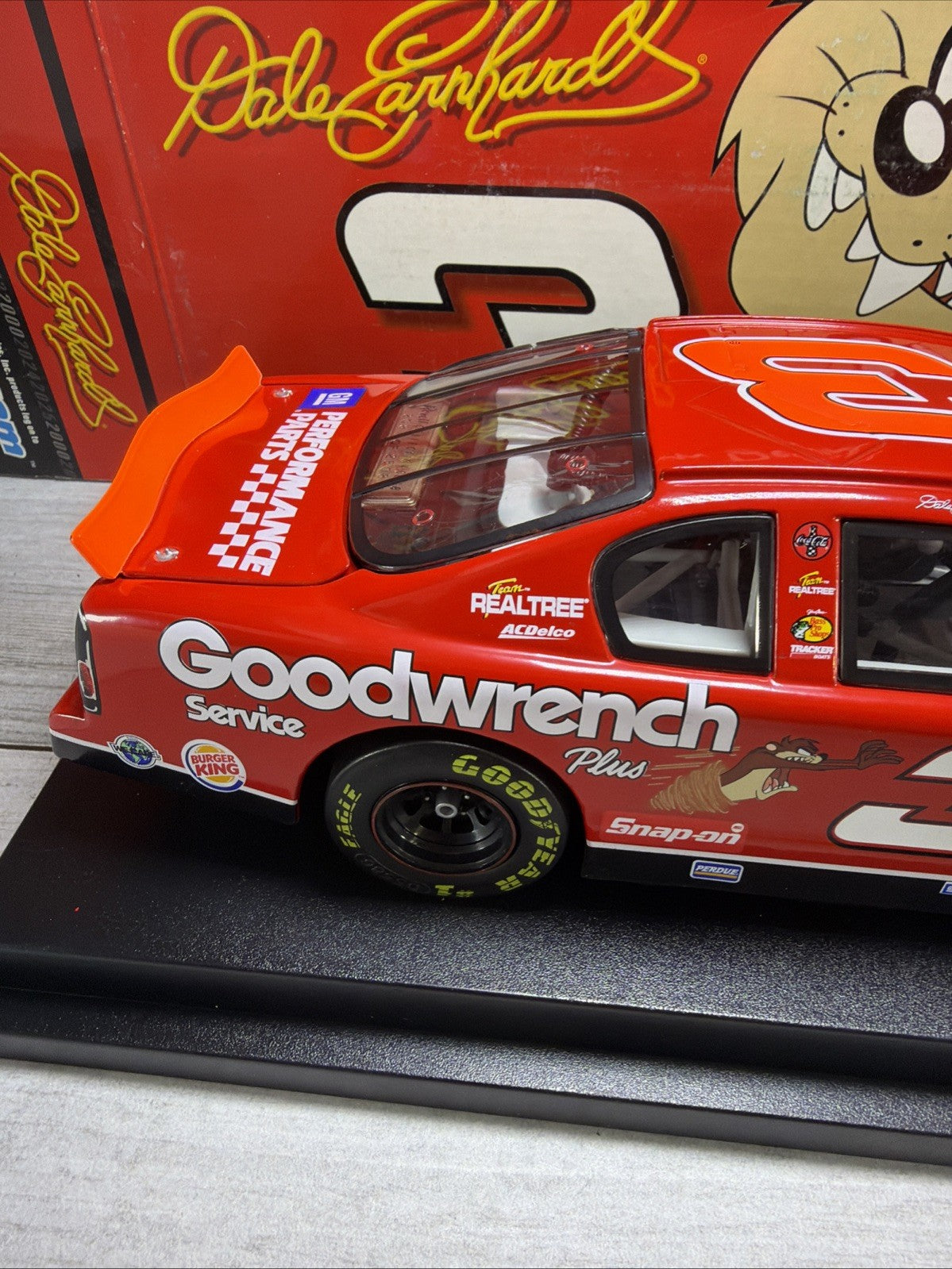Dale Earnhardt #3 GM Goodwrench TAZ NO BULL Revell 1/18 Nascar Diecast NICE8