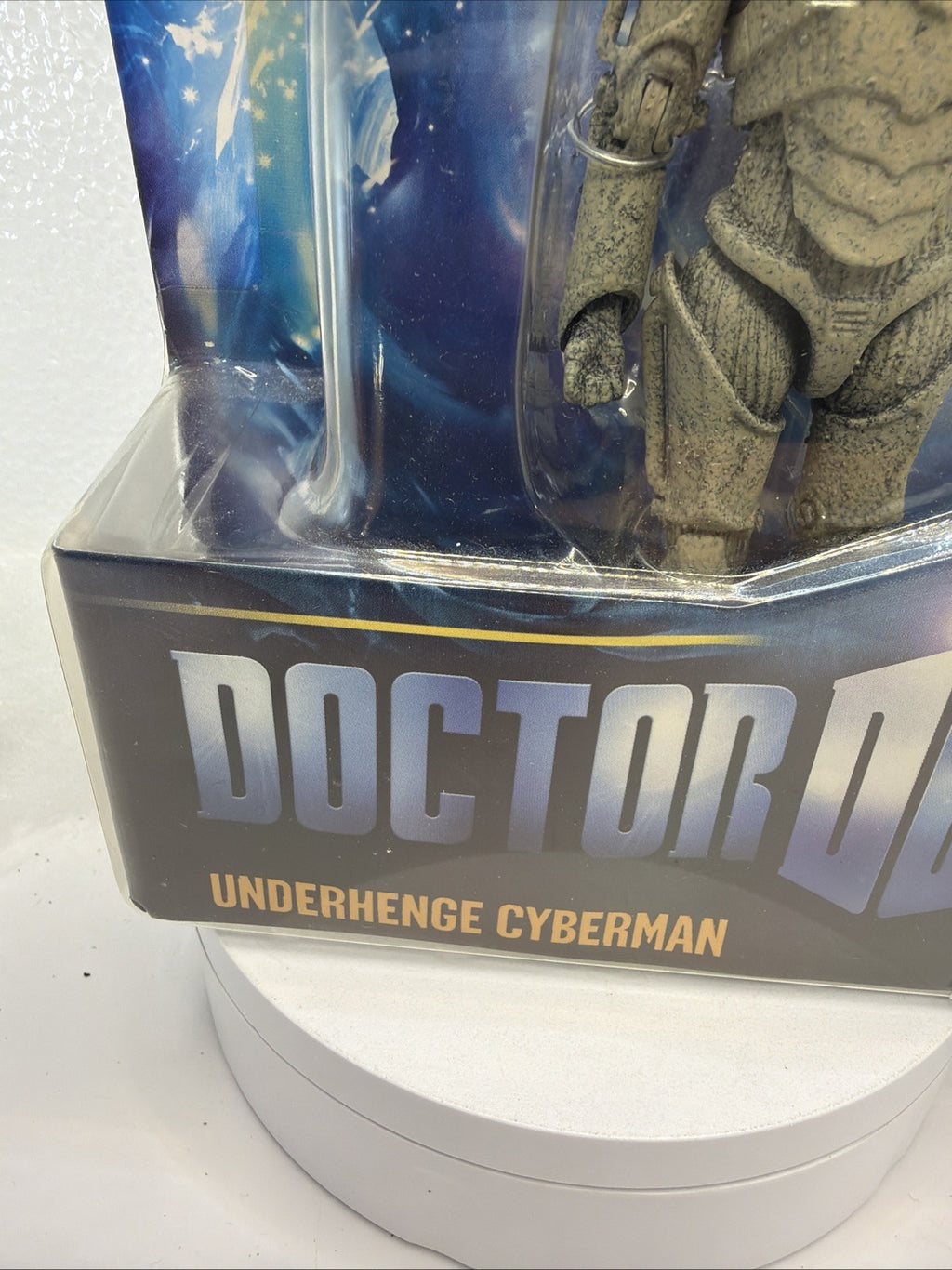 DOCTOR WHO SERIES 5 UNDERHENGE CYBERMAN ACTION FIGURE 11TH DR ERA RARE .,,..2