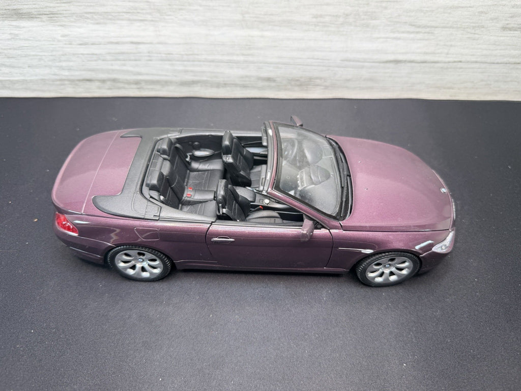 RARE Welly 1/18 BMW 645Ci Die-cast Car Model Collection burgundy No Box2