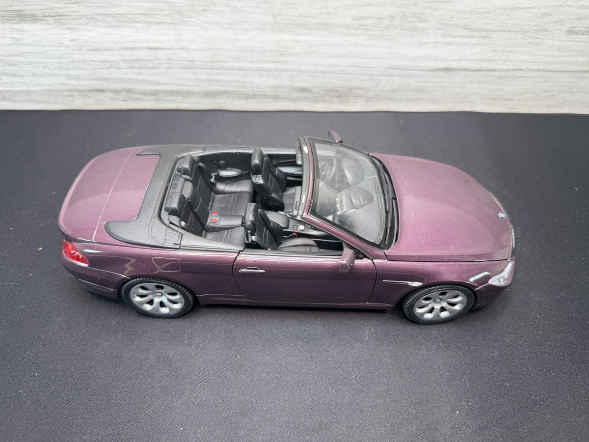 RARE Welly 1/18 BMW 645Ci Die-cast Car Model Collection burgundy No Box2