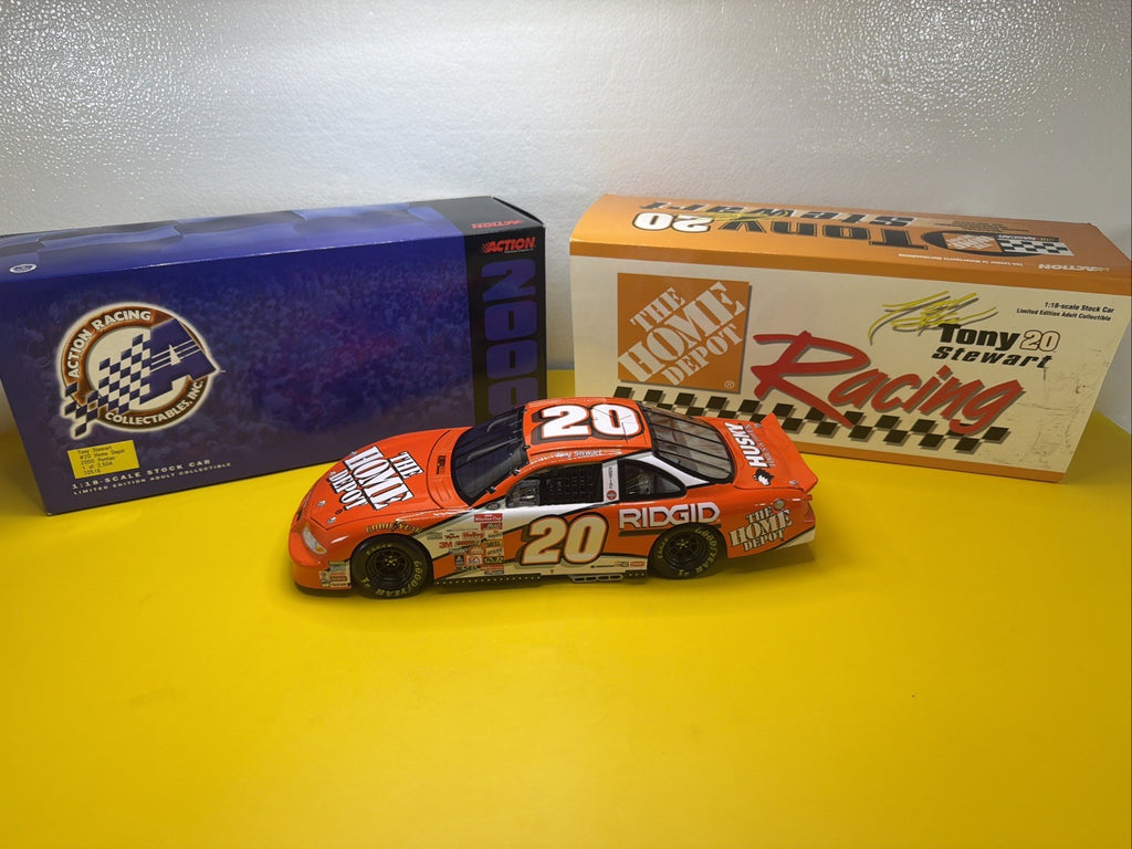 1/18 Tony Stewart #20 Home Depot Action NASCAR Diecast 1999 Pontiac  1/3504 Rare0
