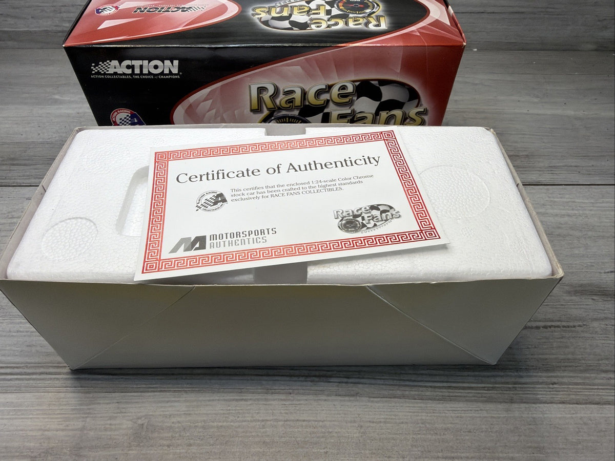 Action Dale Earnhardt Jr Diecast 1:24 Budweiser NASCAR COLOR CHROME BLACK COA13