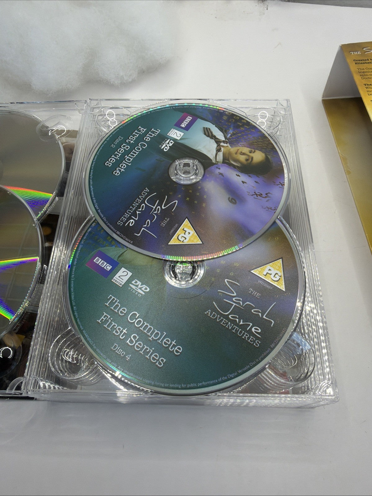 The SARAH JANE ADVENTURES COMPLETE COLLECTION DVD SERIES 1-5 DOCTOR WHO READ !!9