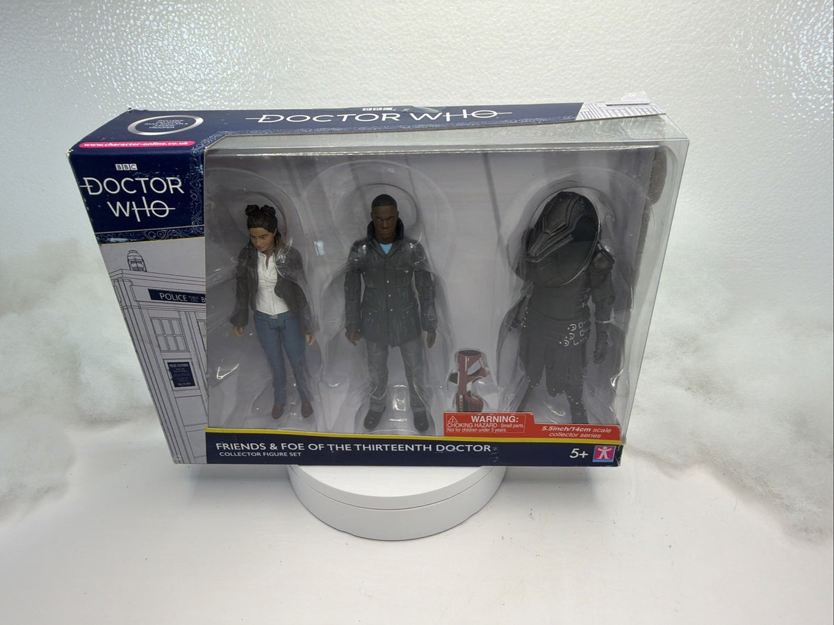 Doctor Who   Thirteenth Doctor Friends And Foes Action Figure 3 pack Shelf Wear4