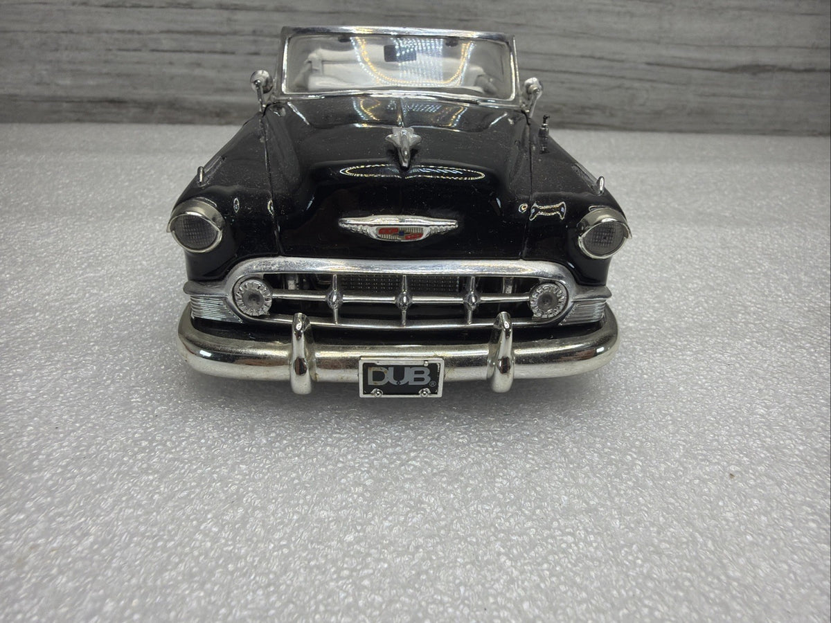 Jada Toys Dub Street Low 1:24 Scale BLACK 1953 Chevy Bel Air Convertible  NO BOX11