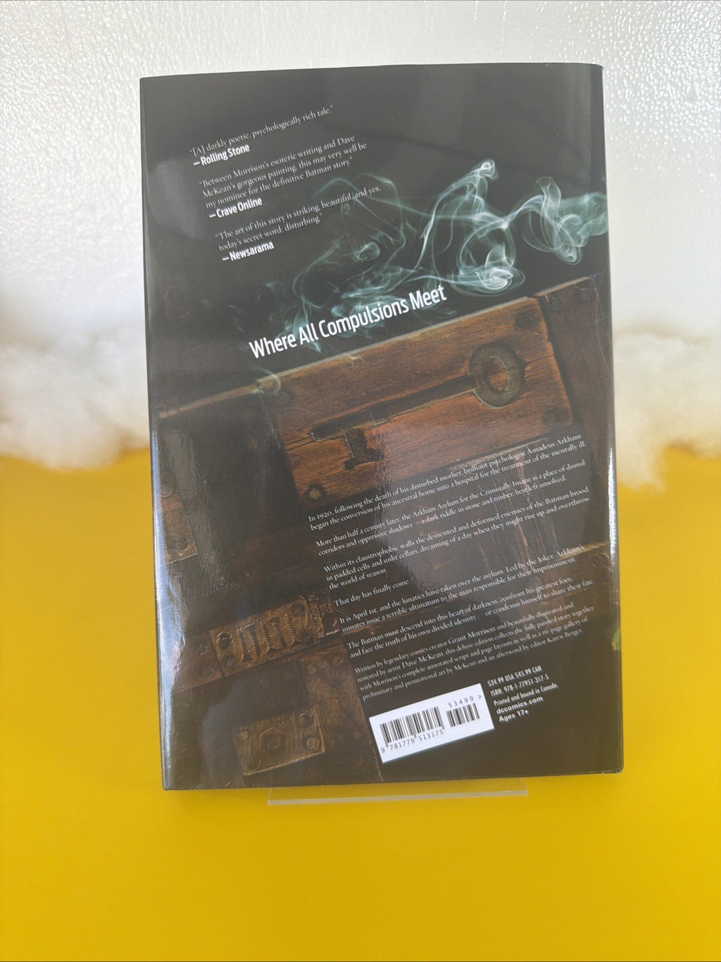 Batman Arkham Asylum Deluxe Edition DC Hardcover 2021 Grant Morrison Dave McKean5