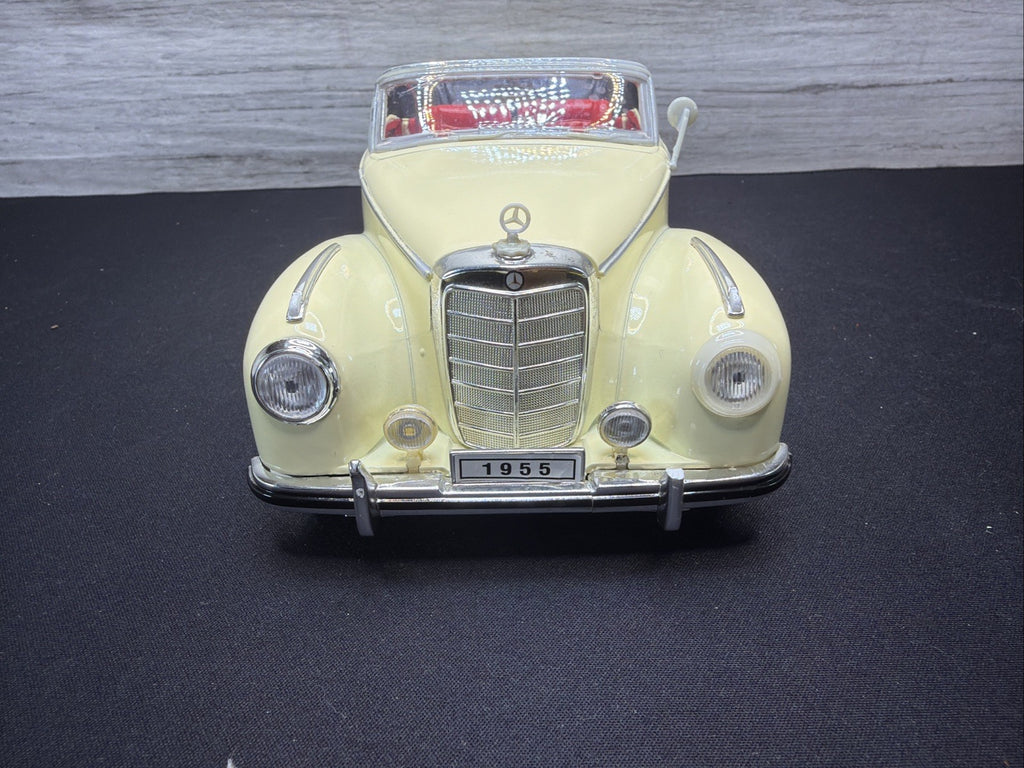 RARE Welly 1955 Black Mercedes-Benz 300s Die-Cast 1:18 Convertible NO BOX4
