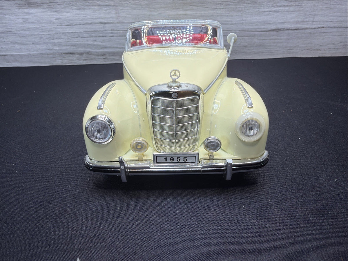 RARE Welly 1955 Black Mercedes-Benz 300s Die-Cast 1:18 Convertible NO BOX4