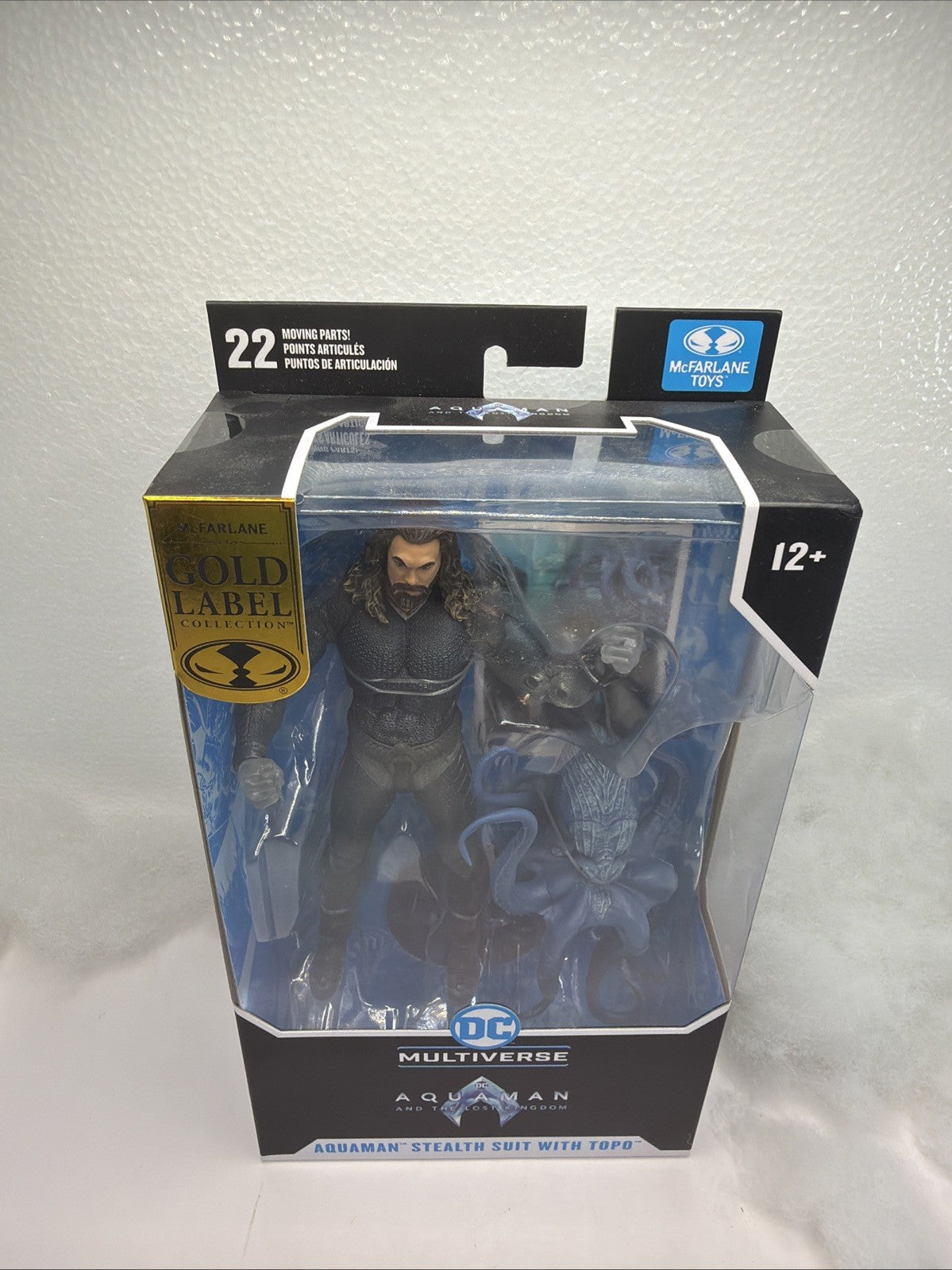 McFarlane DC Multiverse Aquaman Stealth Suit ( Lost Kingdom) Figure New GOLD4