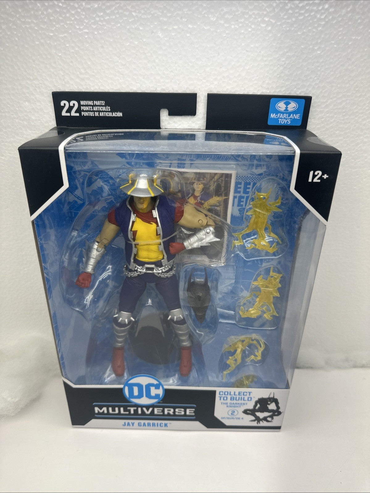 McFarlane DC Multiverse Jay Garrick SPEED METAL BAF Darkest Knight 7" Action Fig5