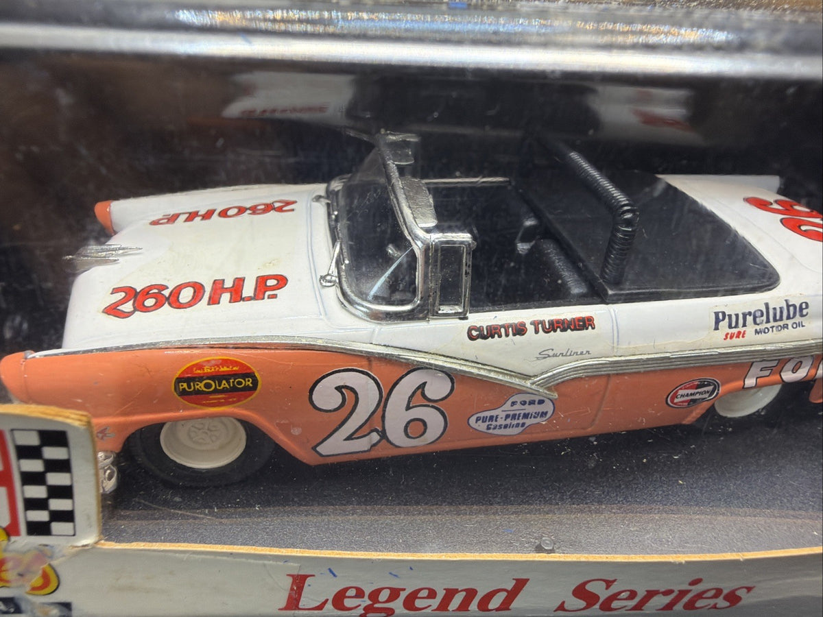 Curtis Turner #26 Ford Convertable Quartzo Legend Series Nascar Diecast 1/43rd7