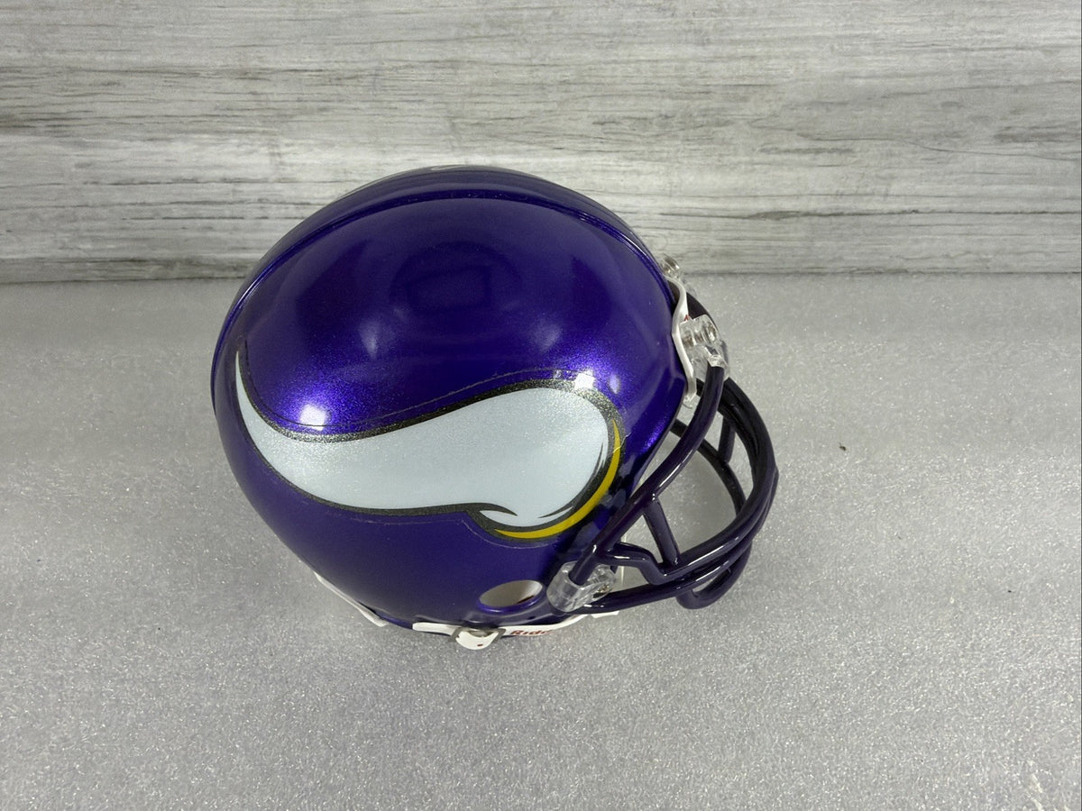 CHRISTIAN PONDER Signed MN  Vikings Mini Helmet NO COA PLEASE READ,AUTHENTIC6
