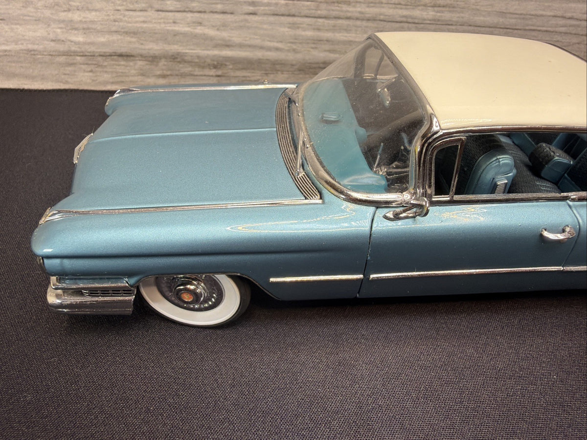 Danbury Mint 1959 Cadillac Coupe de Ville No Box Nice Blue Minor Damage2