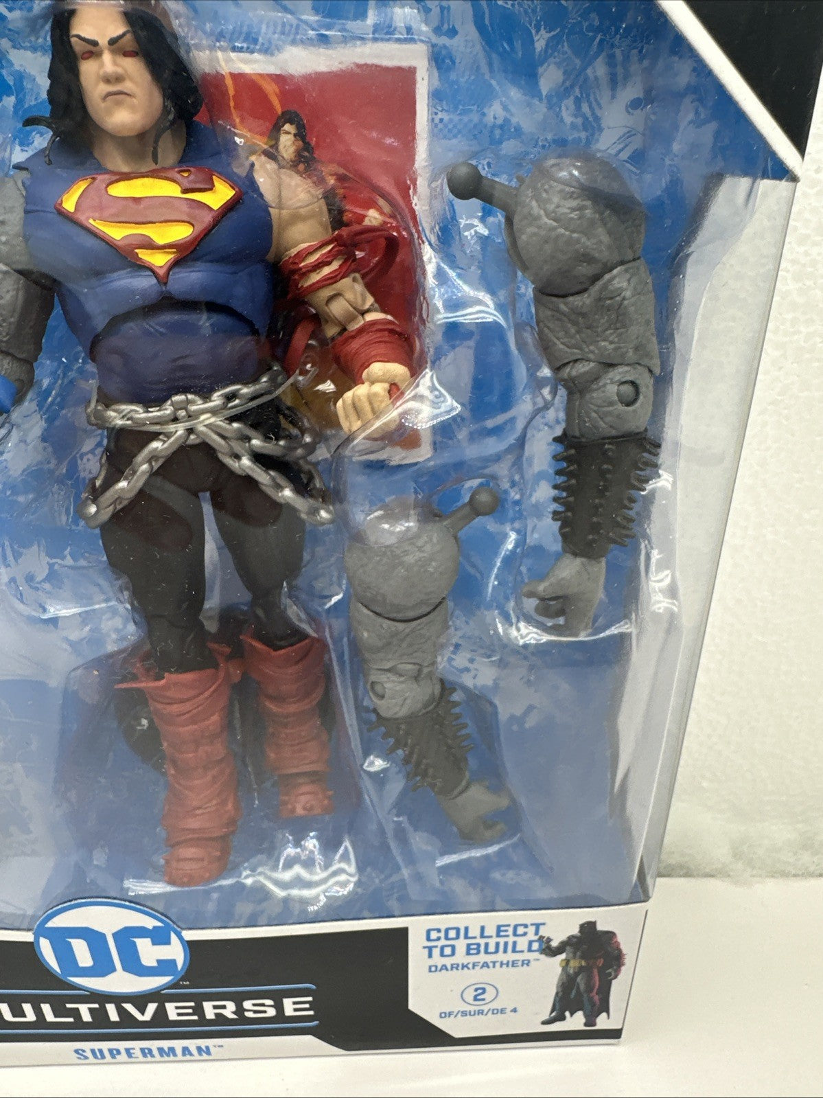 McFarlane Toys DC Multiverse Darkfather SUPERMAN Dark Nights Death Metal Figure2