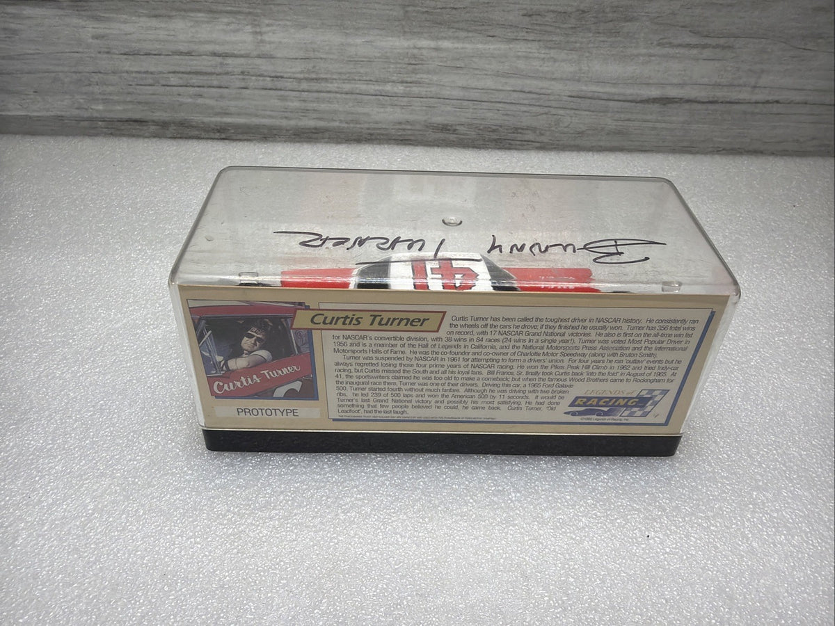 Legends of Racing 1/43 scale diecast Curtis Turner #41  1965 Ford Galaxie Signed5