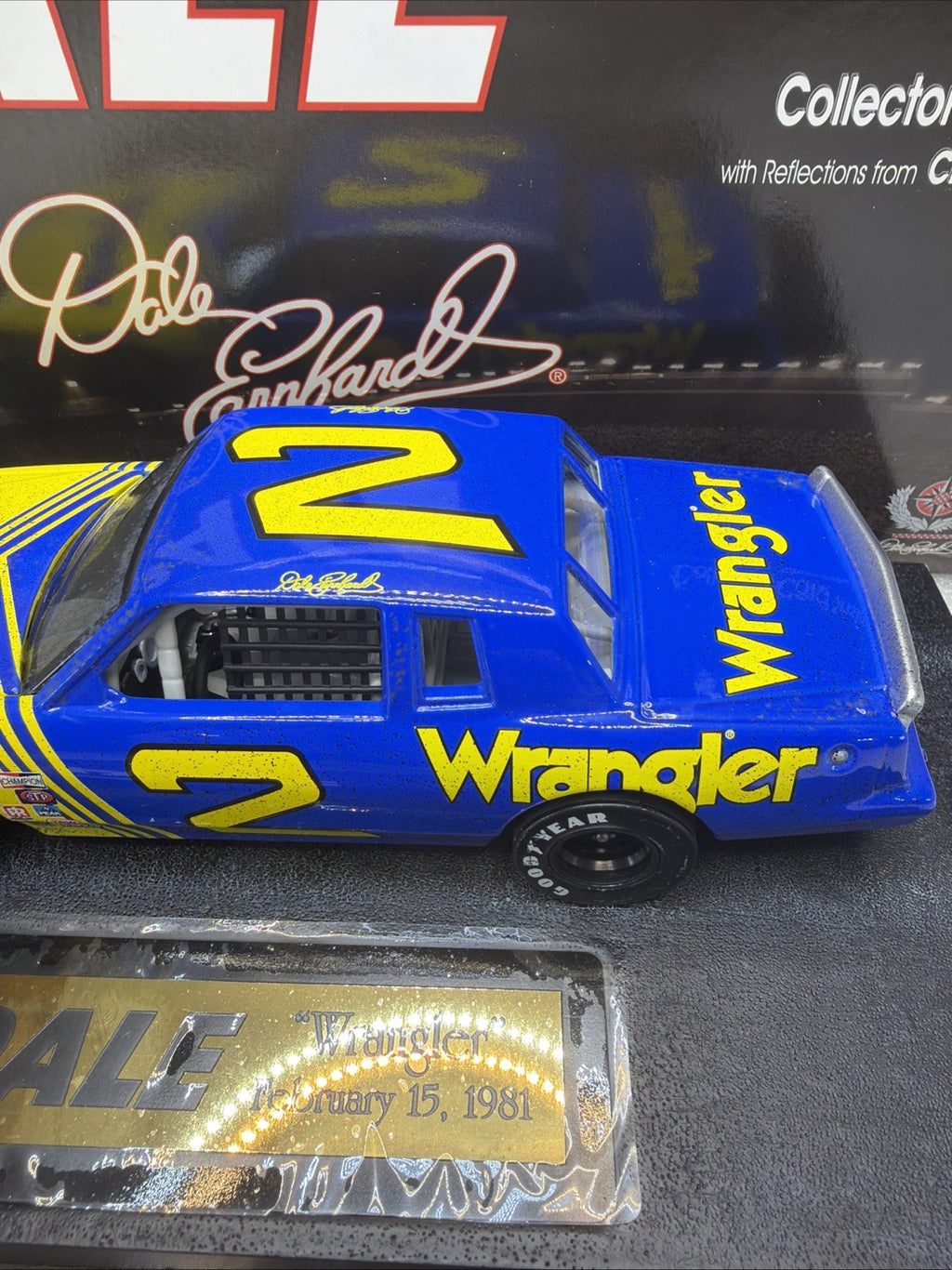 Dale Earnhardt Dale The Movie #2 Wrangler 1981 Grand Prix Car 2/12 LTD EDITION4