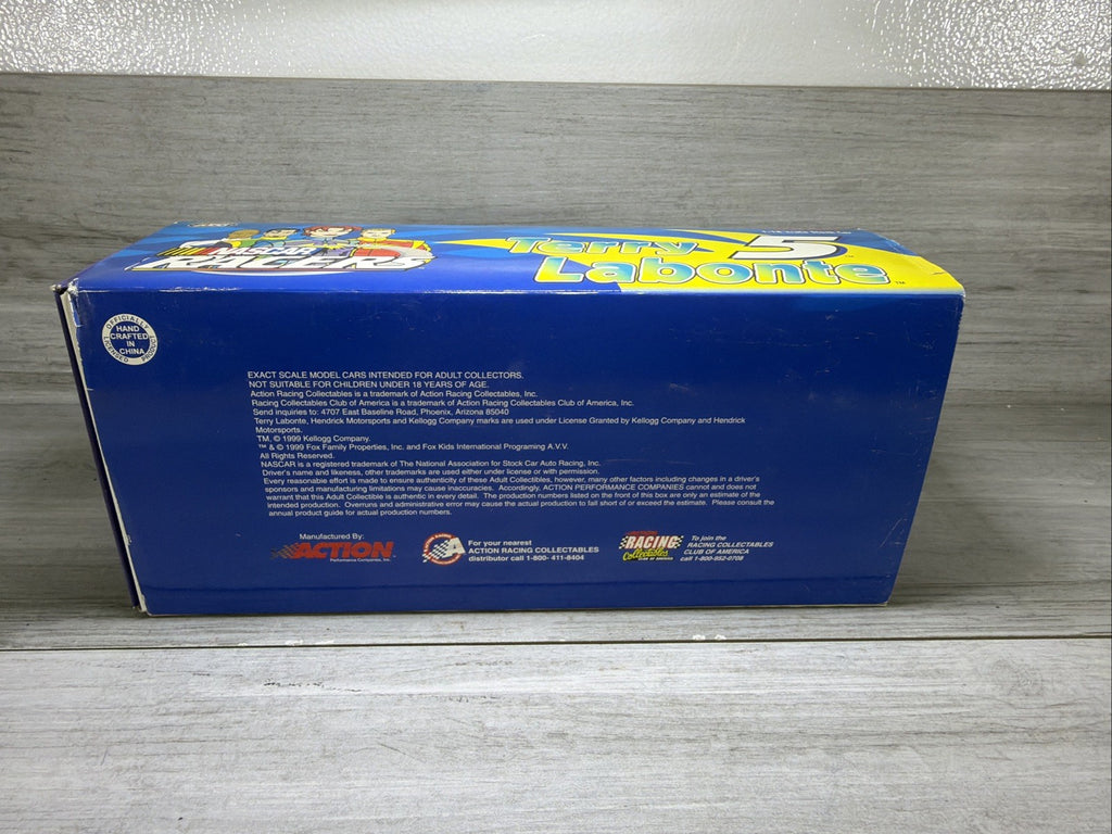 1/18 Terry Labonte #5 Kellogg's NASCAR Racers 1999 Monte Carlo 1 Of 2,508  NEW21