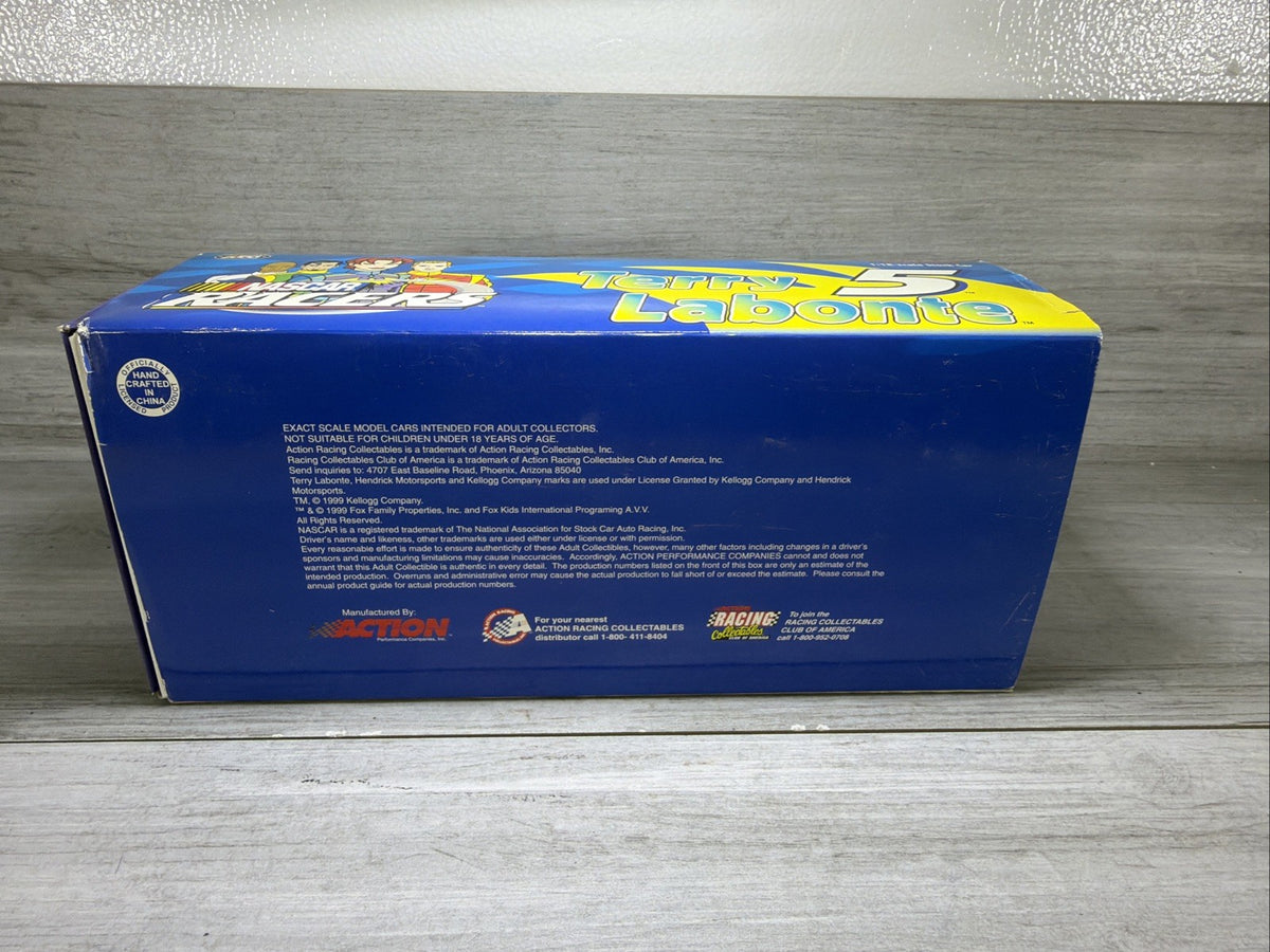 1/18 Terry Labonte #5 Kellogg's NASCAR Racers 1999 Monte Carlo 1 Of 2,508  NEW21