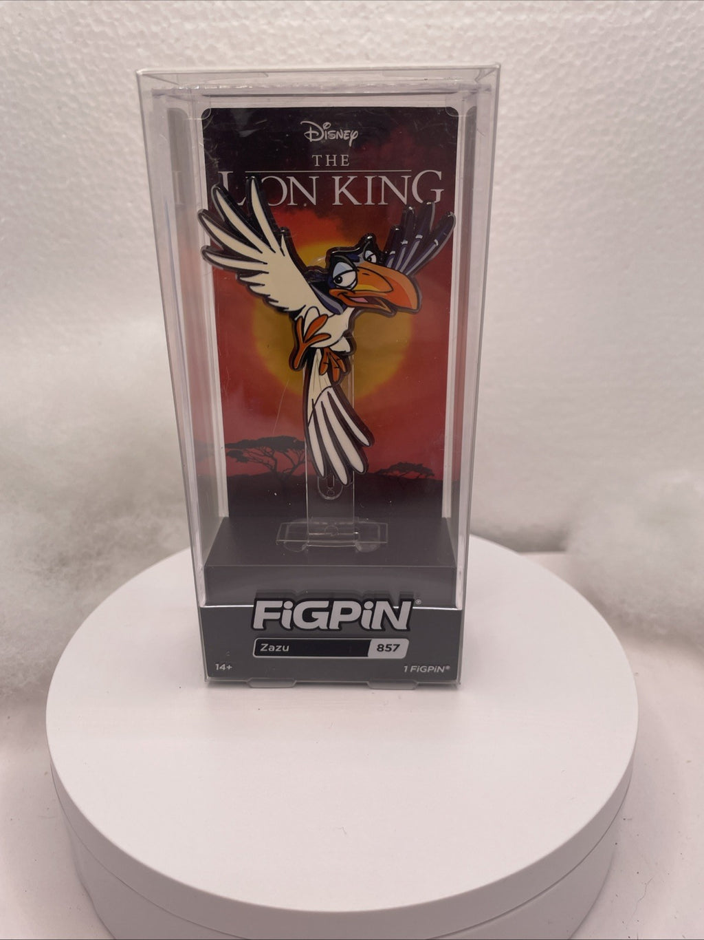 Figpin Disney The Lion King Zazu Enamel Pin #857 New In Box0