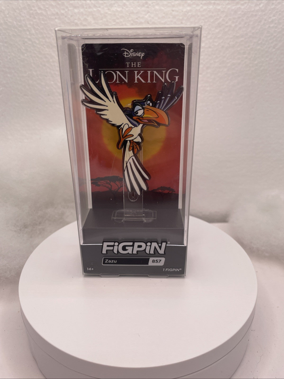 Figpin Disney The Lion King Zazu Enamel Pin #857 New In Box0