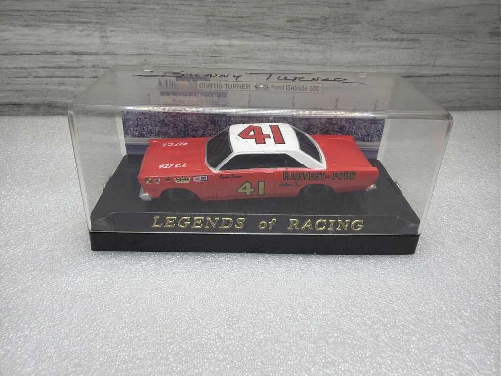 Legends of Racing 1/43 scale diecast Curtis Turner #41  1965 Ford Galaxie Signed0